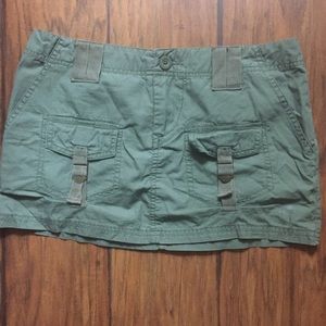 Volcom cargo mini skirt